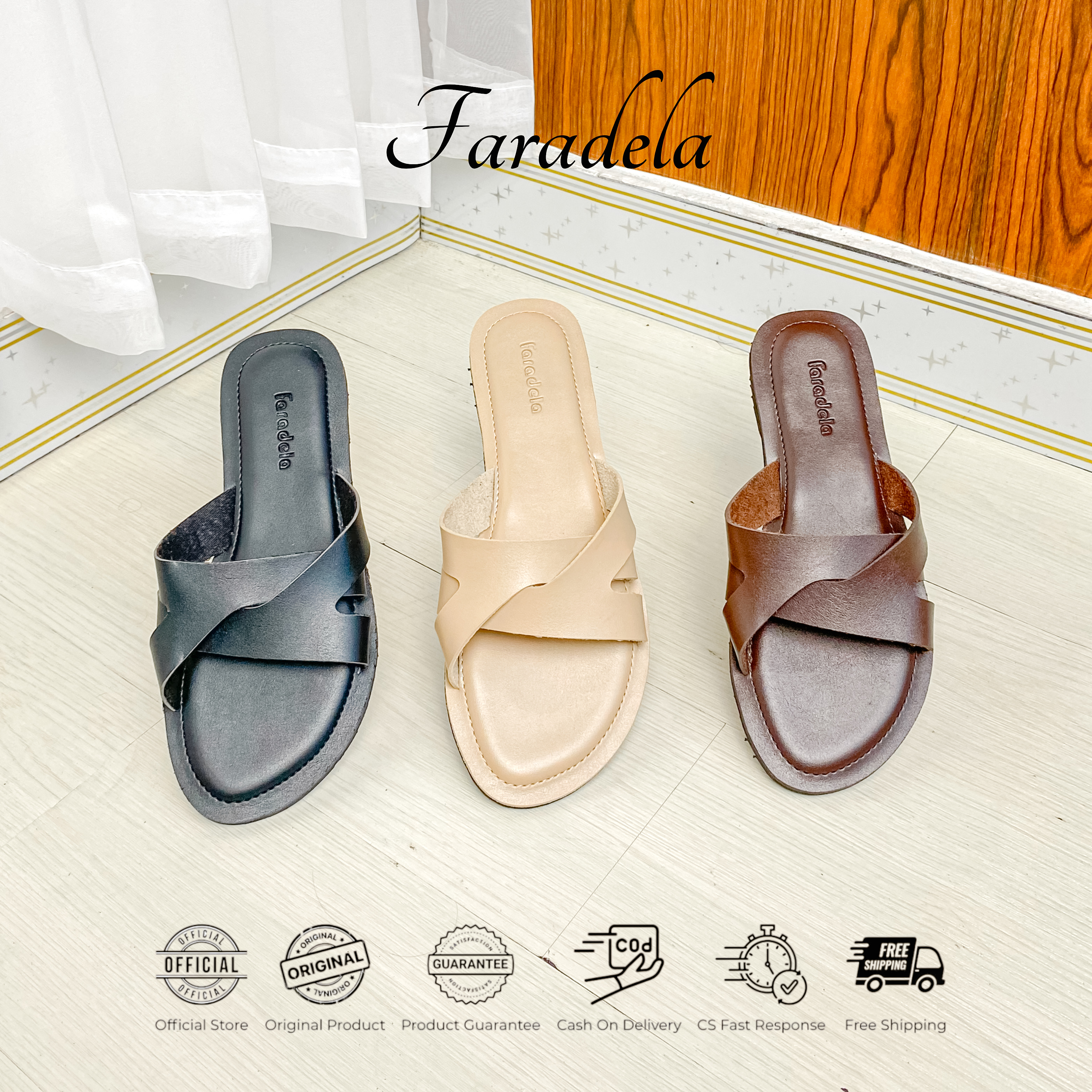 Luna Sandal Teplek Wanita F09-03.1